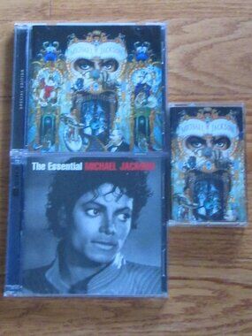 Dangerous cd & cassette, The Essential 2CD set by Michael Jackson